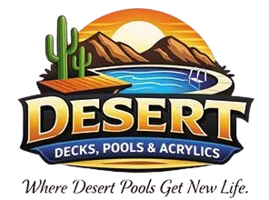 Desert Decks Pools and Acrylics logo